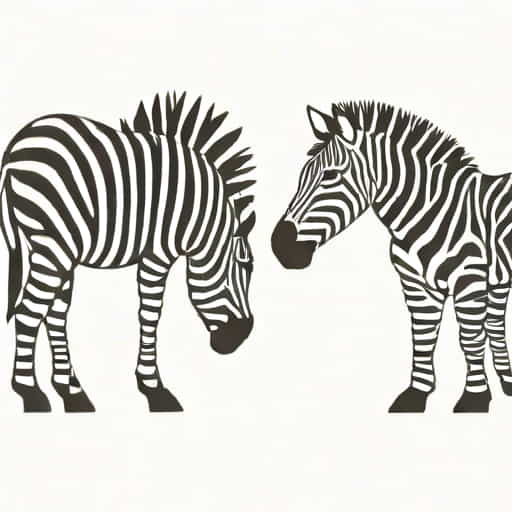Zebra And Python Symbiosis