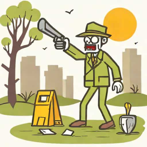 Zombie Scavenger Hunt