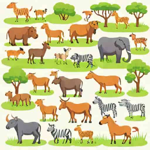 Zoo Tycoon Grassland Animals