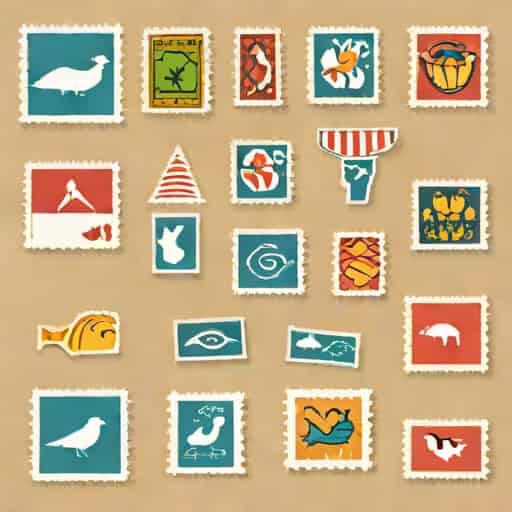 A Hobby Of Collecting Postage Stamps