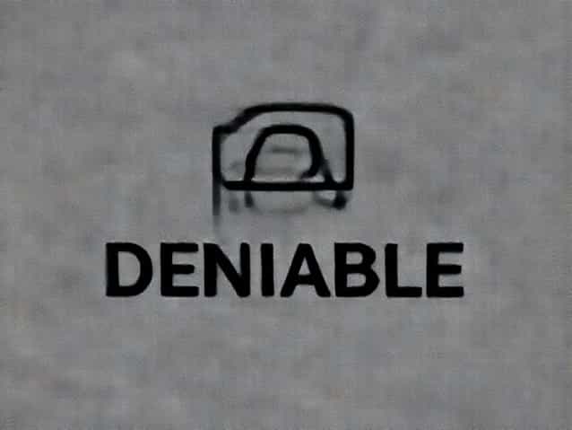 Another Word For Deniable