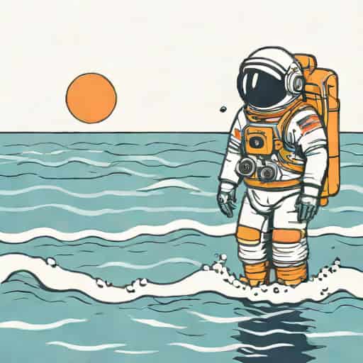 Astronaut In The Ocean