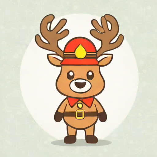 Baby Reindeer Policeman