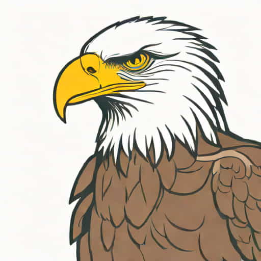 Bald Eagle Adolescent