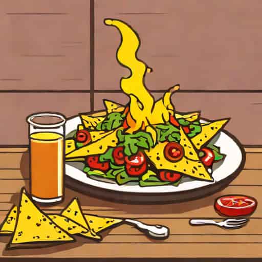 Barbacoa Nachos Lamplight Lounge