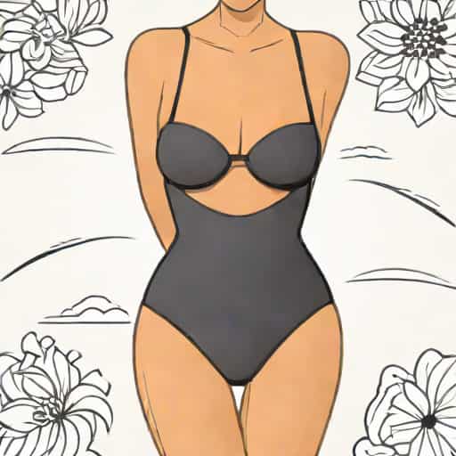 Black Cupped Swimsuit