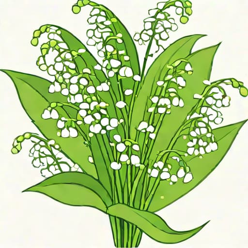 Bouquet Of Lily Of The Valley