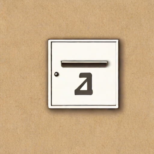 Bunnings Letterbox Numbers