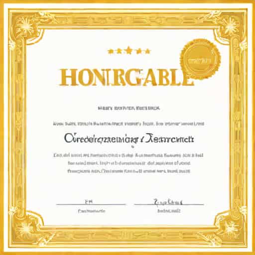 Certificate Of Honorable Dismissal