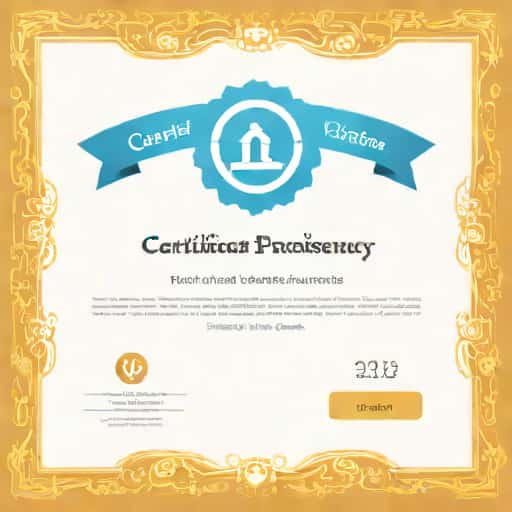 Certificate Of Proficiency