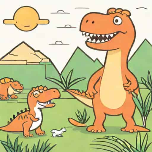 Charlie And The Bucketful Of Dinosaurs