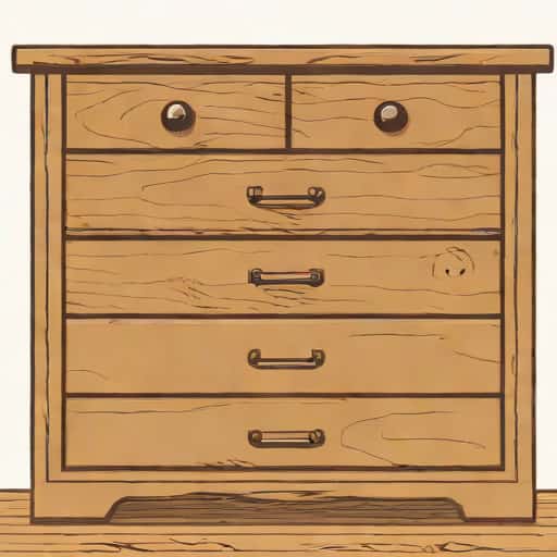 Chest Of Drawers Rustic