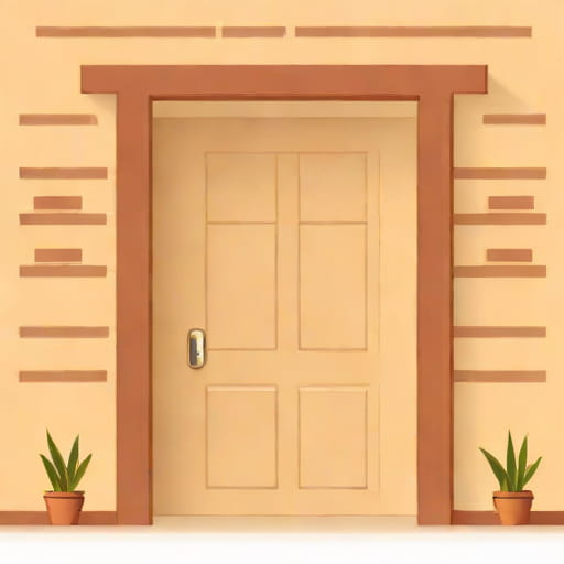 Cinnamon In Doorway