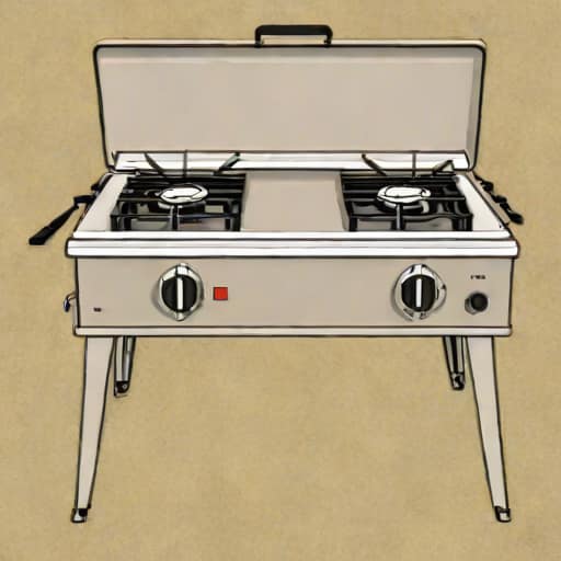 Coleman Triton 2 Burner Stove