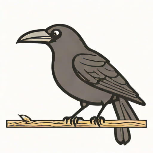 Comment Dessiner Un Corbeau