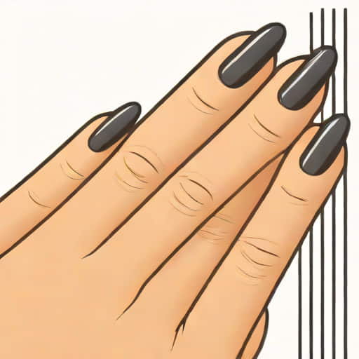 Dark Vertical Lines On Nails