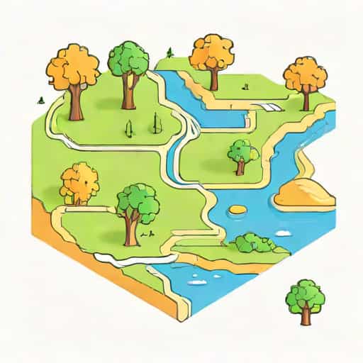 Distributary And Tributary