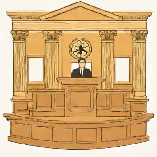 Easy Courtroom Drawing