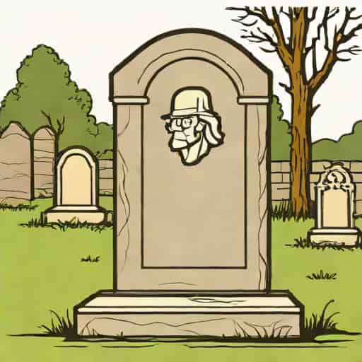 Ebenezer Scrooge Gravestone Shrewsbury