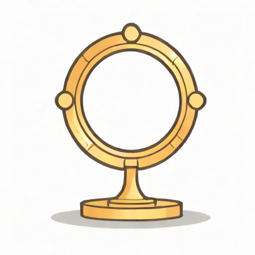 Elden Ring Clouded Mirror Stand