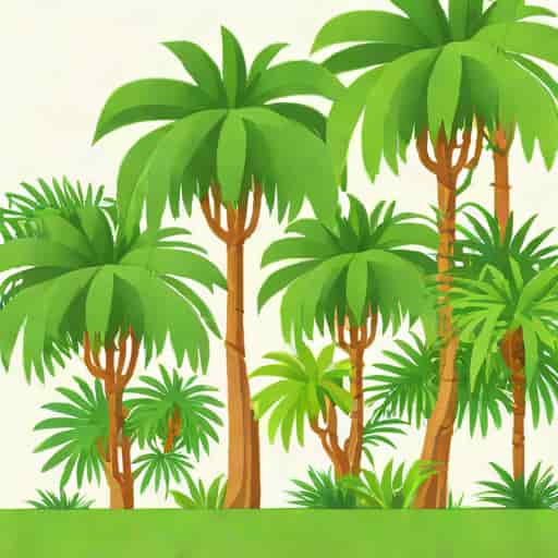 Epiphytes Growing On Tropical Trees Exemplify