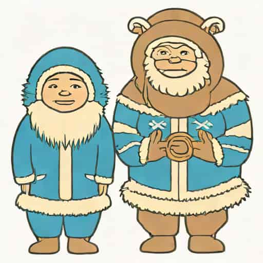 Eskimo Inuit And Yupik Yupiit And Aleut