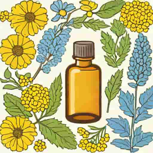 Essential Oil Blends With Blue Tansy