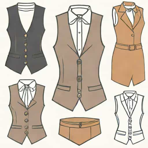 Female Waistcoat Styles