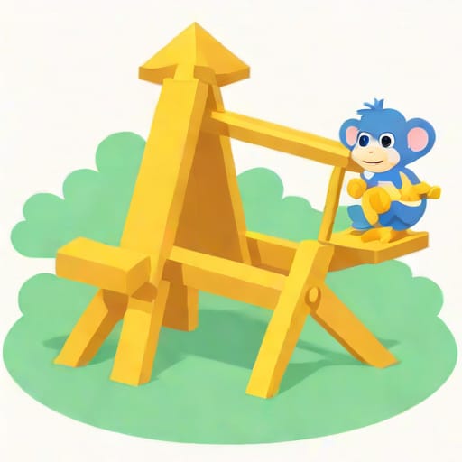 Fingerlings Teeter Totter Playset