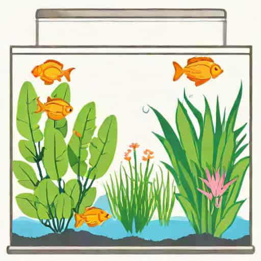 Fish Tank Plants Oxygenate Water