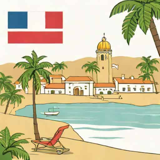 French Colony On The Caribbean Island Of Hispaniola