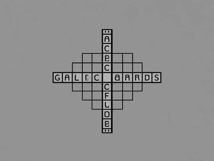 Gallic Yards Crossword Clue