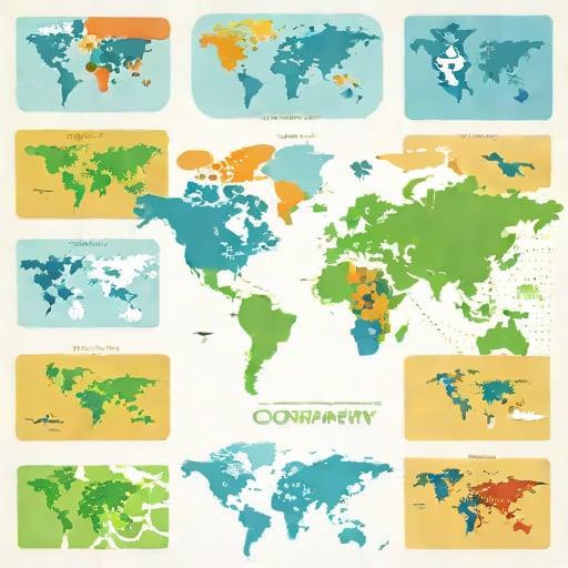 Geography Distributional Maps