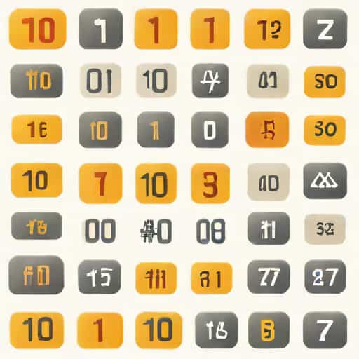 German Ordinal Numbers 1 100