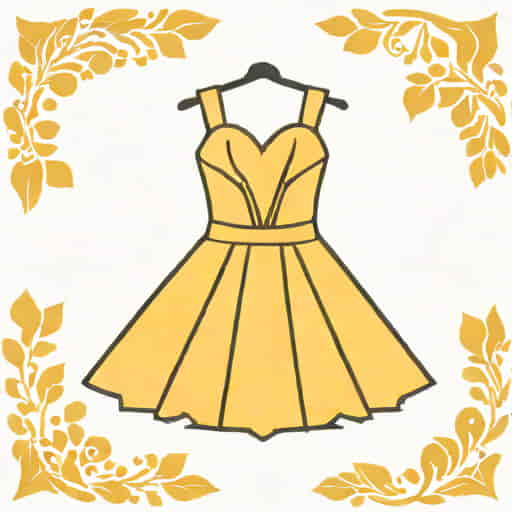 Gold Homecoming Dress