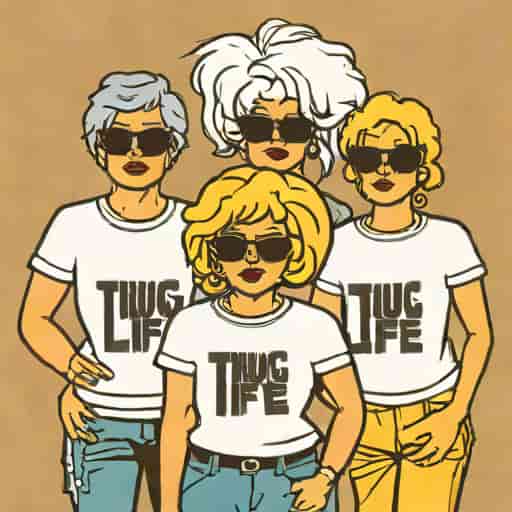 Golden Girls Thug Life Shirt