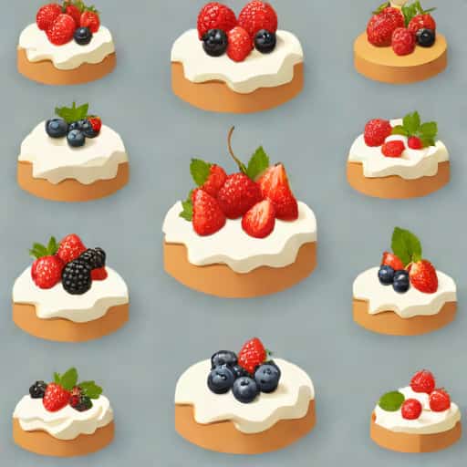 Gourmet Pavlova Toppings