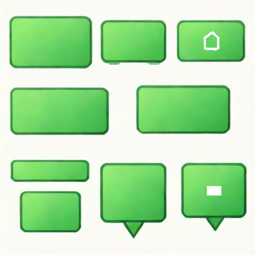 Green Rectangular Signs Indicate What