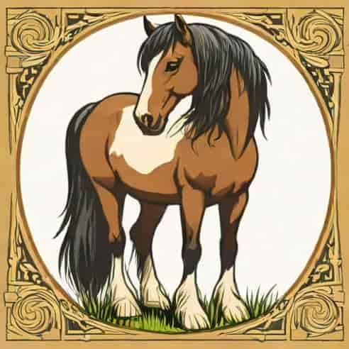 Gypsy Vanner Clydesdale Cross