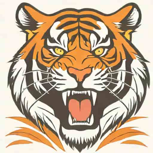 He Is As Ferocious As A Tiger Comparative