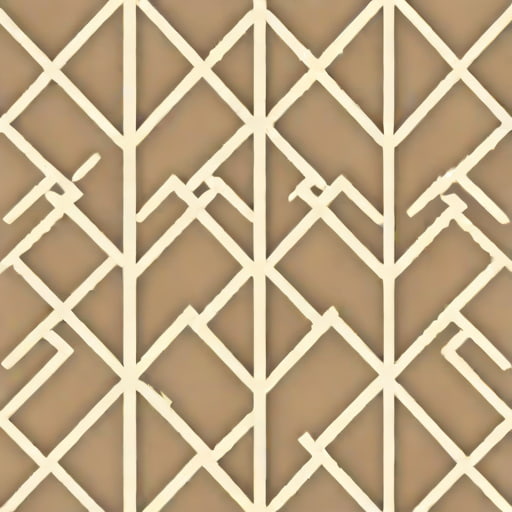 Herringbone Fretwork Panels