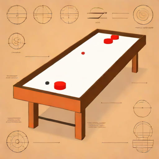 How To Make A Shuffleboard Table