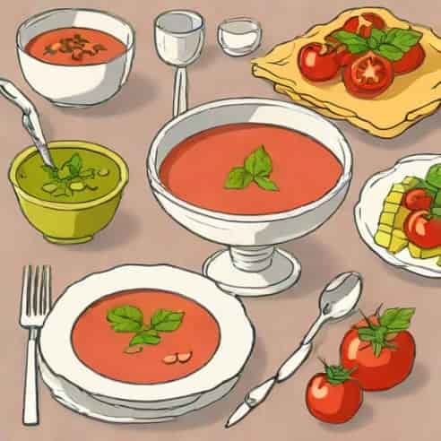 How To Serve Gazpacho