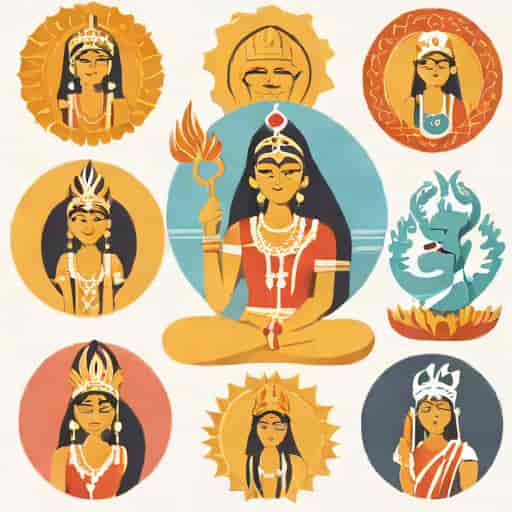 Indian Mythological Characters Female