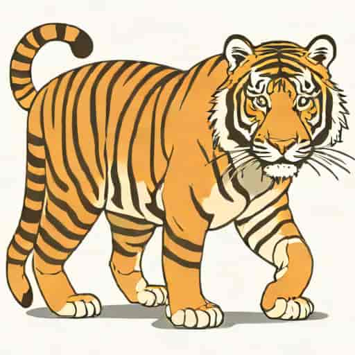 Indochinese Tiger Facts For Kids