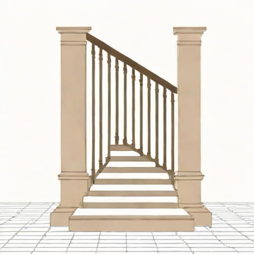 Jacobean Cage Newel Staircase