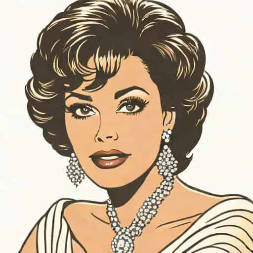 Joan Collins Gina Lollobrigida