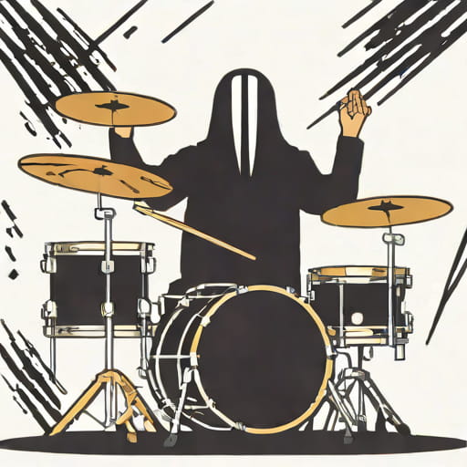 Joey Jordison Drumming Upside Down