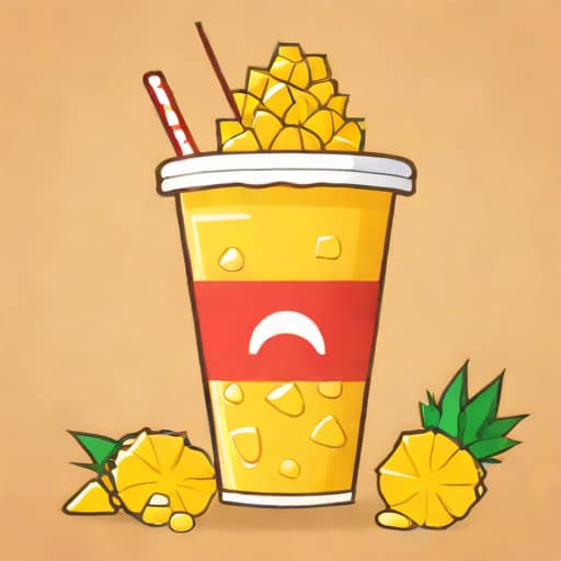Jollibee Pineapple Quencher Refill