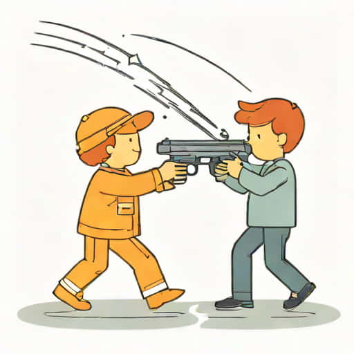 Just Two Kids Caught In The Crossfire